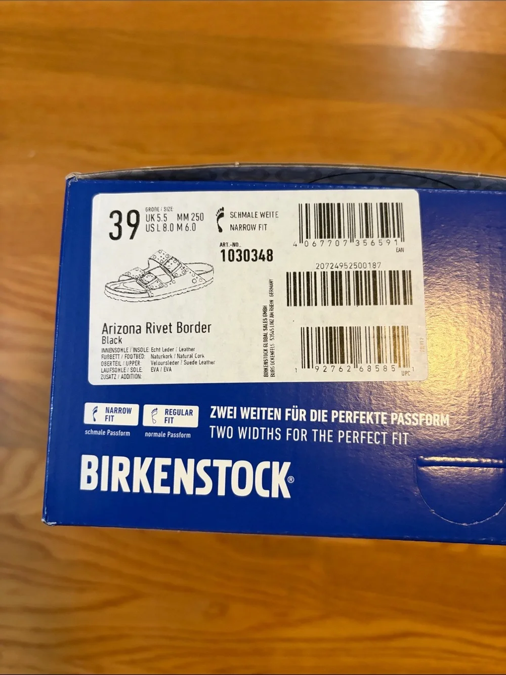 Birkenstock new box